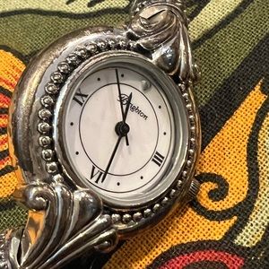 Brighton Calgary Silver-tone Watch with Japan Movement